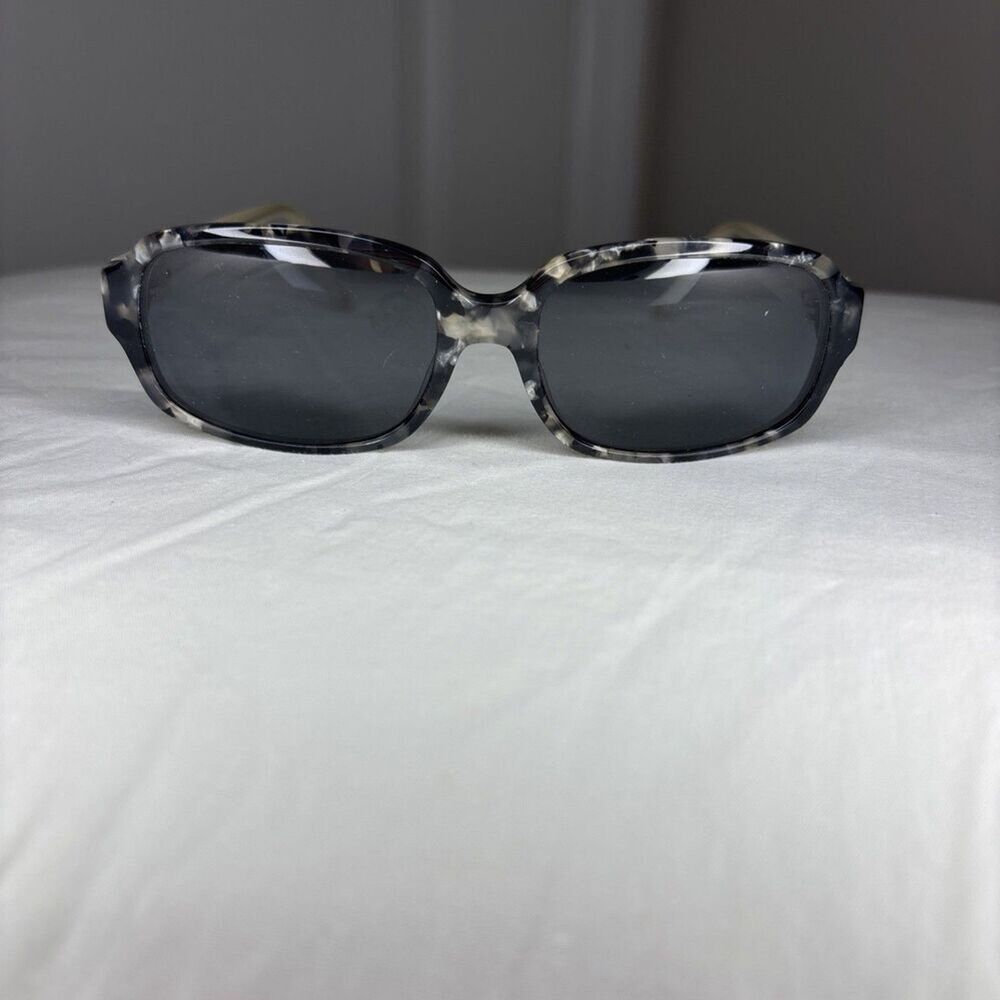 Anne Klein Sunglasses Womens OS Black Tortoise Rectangular AK7033 Frames Only